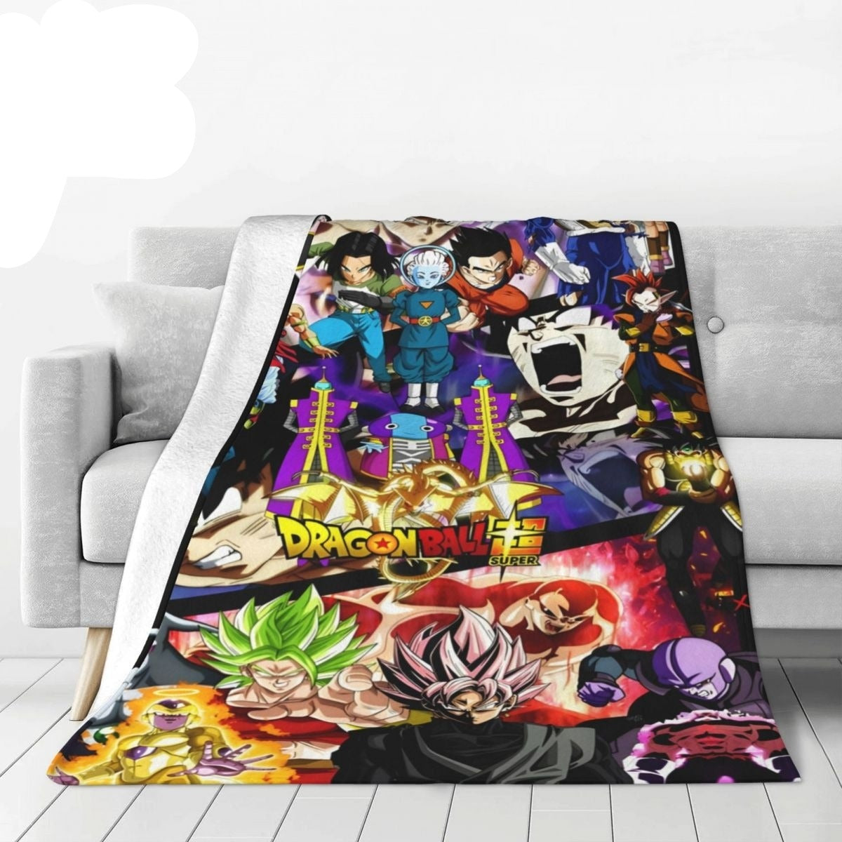 Cobertor Anime Dragonball Super