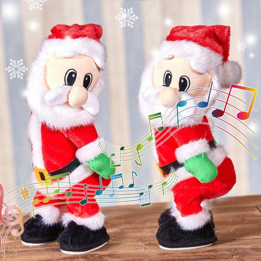 Boneco Papai Noel musical