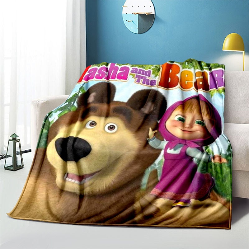 Cobertor Masha & o Urso
